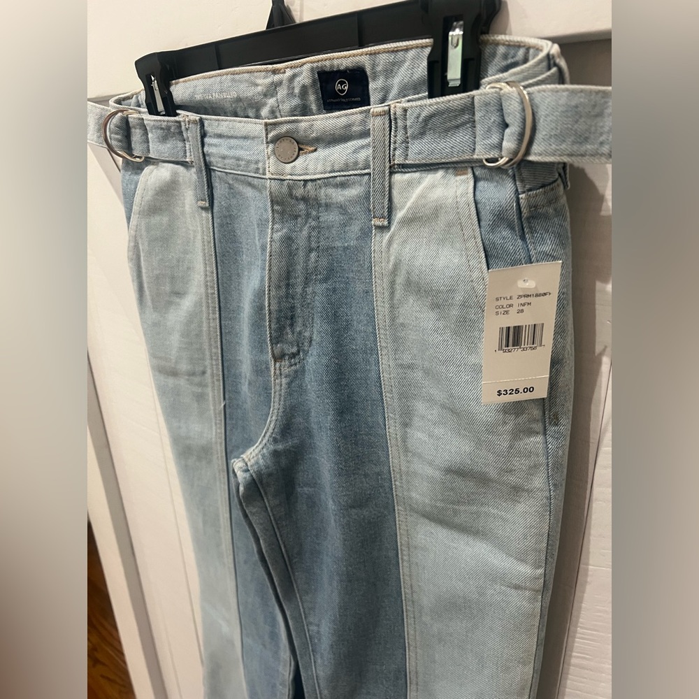 Brand New with Tags! 70’s inspired Panelled Flare Jeans - Picture 2 of 7